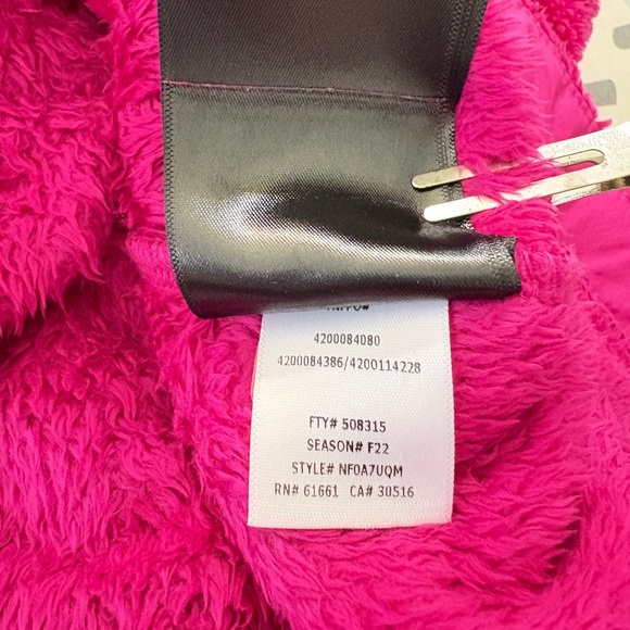 The North Face Women's Fleece 1/4 Zip‎ Jacket Roxbury Pink S/P Warm BaseLayer - Picture 9 of 13